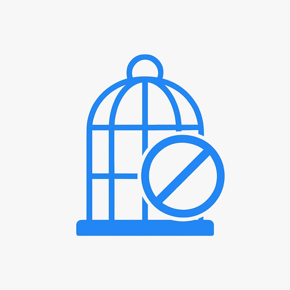 Pas de cage pour les oiseaux - Condition essentielle pour le bien-être animal